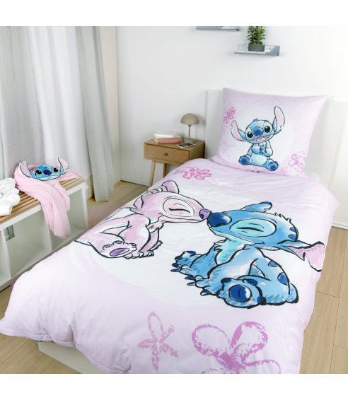 Patalynės komplektas „Angel and Stitch“. Vaikiška patalynė