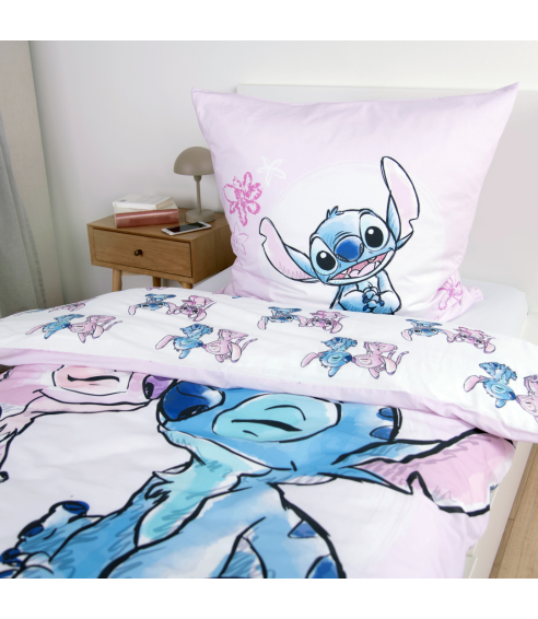 Patalynės komplektas „Angel and Stitch“. Vaikiška patalynė