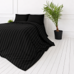 Patalynės komplektas „Black Stripes“. Juoda patalynė, 140x200 cm, 150x200 cm, 160x200 cm, 180x200 cm, 200x200 cm, 200x220 cm. Išskirtinis juodas patalynės komplektas su drąsiomis juostų raštais, puikiai tinkantis šiuolaikiškam ir stilingam įvaizdžiui. Patalynės komplektas „Black Stripes“. Juoda patalynė, 140x200 cm, 150x200 cm, 160x200 cm, 180x200 cm, 200x200 cm, 200x220 cm. Išskirtinis juodas patalynės komplektas su drąsiomis juostų raštais, puikiai tinkantis šiuolaikiškam ir stilingam įvaizdžiui.