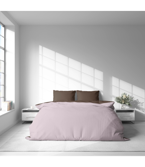 Patalynės komplektas „Brunette Ash Rose“. Patalynė viešbučiams