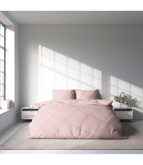 Patalynės komplektas „Crystal pink“. Patalynė viešbučiams