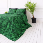 Patalynės komplektas „Fern“. Patalynė su augalais, 140x200 cm, 150x200 cm, 160x200 cm, 180x200 cm, 200x200 cm, 200x220 cm. Raminanti žalia patalynė, papuošta dideliais paparčio motyvais, įnešančiais nuotaikos į lauką Patalynės komplektas „Fern“. Patalynė su augalais, 140x200 cm, 150x200 cm, 160x200 cm, 180x200 cm, 200x200 cm, 200x220 cm. Raminanti žalia patalynė, papuošta dideliais paparčio motyvais, įnešančiais nuotaikos į lauką