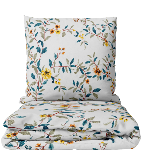 Patalynės komplektas „Garden Bliss“. Medvilninė patalynė