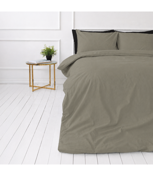 Patalynės komplektas „Khaki Grey“. Patalynės komplektai 140x200
