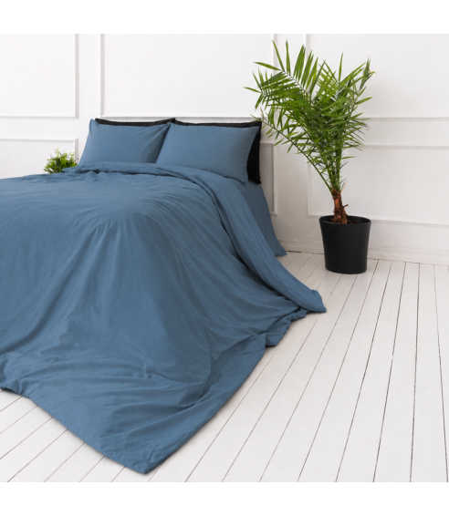 Patalynės komplektas „Yale Blue“. Patalynės komplektai 140x200