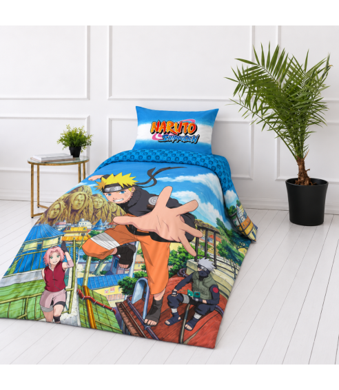 Patalynės komplektas „Naruto“. Medvilninė patalynė