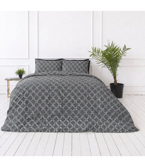 Patalynės komplektas „Morocco grey“. Patalynės komplektai 140x200