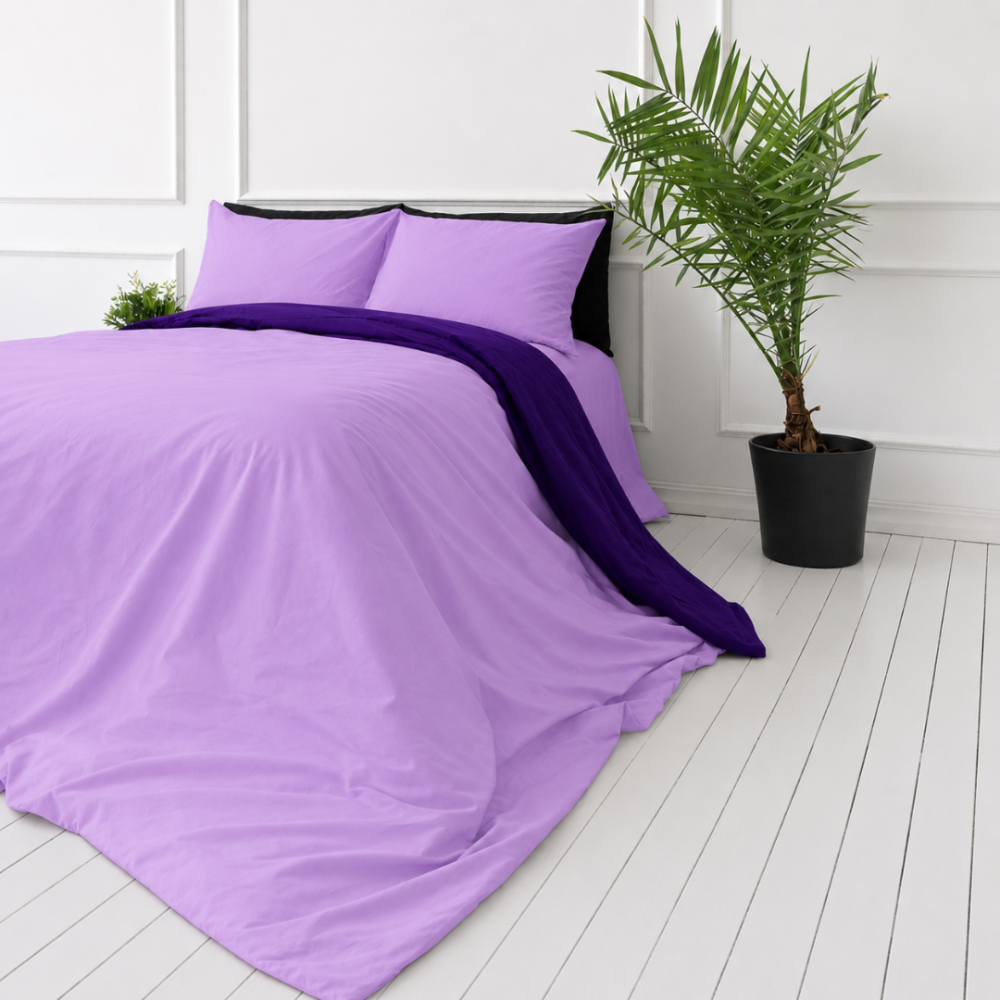 Patalynės komplektas „Orchid Pansy“. Violetinė patalynė, 140x200 cm, 150x200 cm, 160x200 cm, 180x200 cm, 200x200 cm, 200x220 cm, 220x240 cm. Modernus violetinis patalynės komplektas su šviesiu ir tamsiu deriniu. Patalynės komplektas „Orchid Pansy“. Violetinė patalynė, 140x200 cm, 150x200 cm, 160x200 cm, 180x200 cm, 200x200 cm, 200x220 cm, 220x240 cm. Modernus violetinis patalynės komplektas su šviesiu ir tamsiu deriniu.