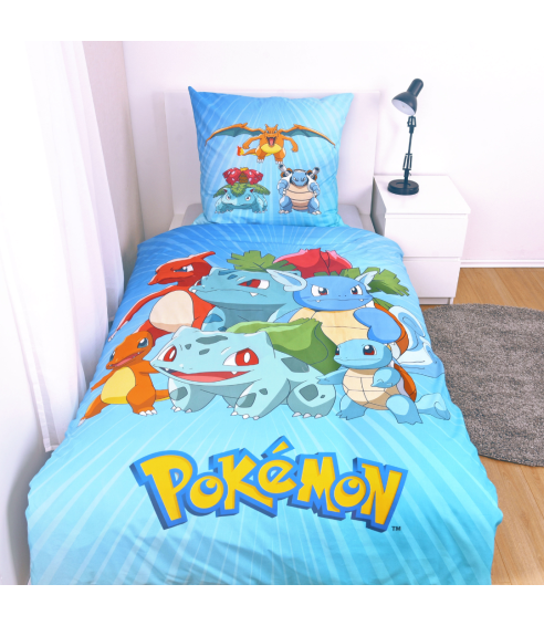 Patalynės komplektas „Pokemon“. Vaikiška patalynė