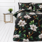 Patalynės komplektas „Soft Magnolia“. Žalia patalynė, 140x200 cm, 150x200 cm, 160x200 cm, 180x200 cm, 200x200 cm, 200x220 cm, 220x240 cm. Elegantiškas patalynės komplektas su ryškiai žaliomis magnolijomis. Patalynės komplektas „Soft Magnolia“. Žalia patalynė, 140x200 cm, 150x200 cm, 160x200 cm, 180x200 cm, 200x200 cm, 200x220 cm, 220x240 cm. Elegantiškas patalynės komplektas su ryškiai žaliomis magnolijomis.