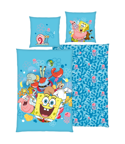 Patalynės komplektas „SpongeBob SquarePants“. Vaikiška patalynė