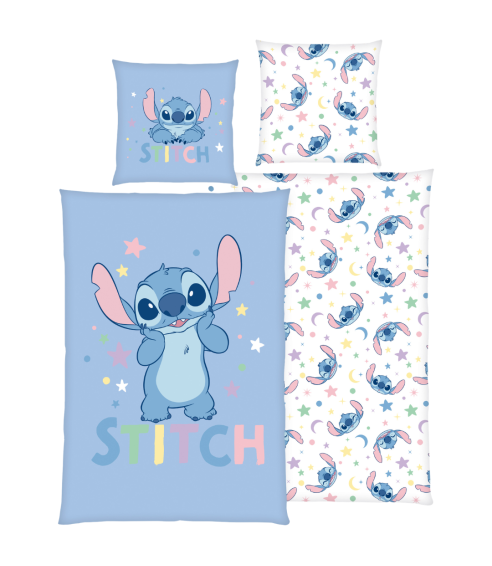 Patalynės komplektas „Stitch Blue“. Vaikiška patalynė