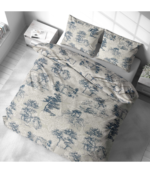Patalynės komplektas „Toile De Jouy Classic“. Patalynės komplektai 140x200
