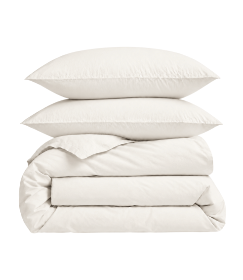 Perkelio patalynės komplektas „Snow White Percale“. Perkelio patalynė