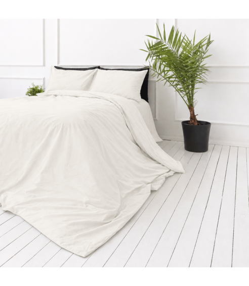 Perkelio patalynės komplektas „Snow White Percale“. Perkelio patalynė