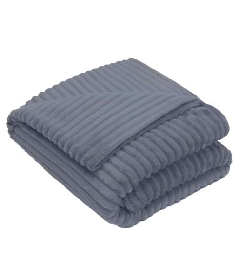 Pledas „Blue Shadow fleece blanket“. Pledai