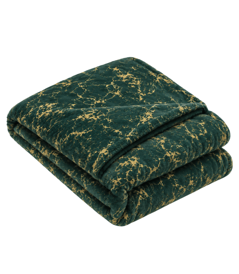 Pledas „Gilded Green fleece blanket“. Pledai