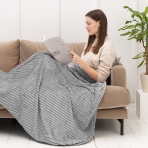 Pledas „Steel Tint fleece blanket“. Pledai, 200x220 cm