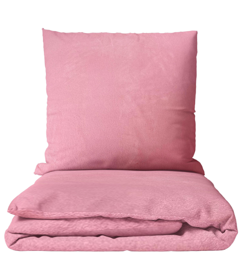 Pliušo patalynė „Minky Rose Solid“. Patalynės komplektai 200x220