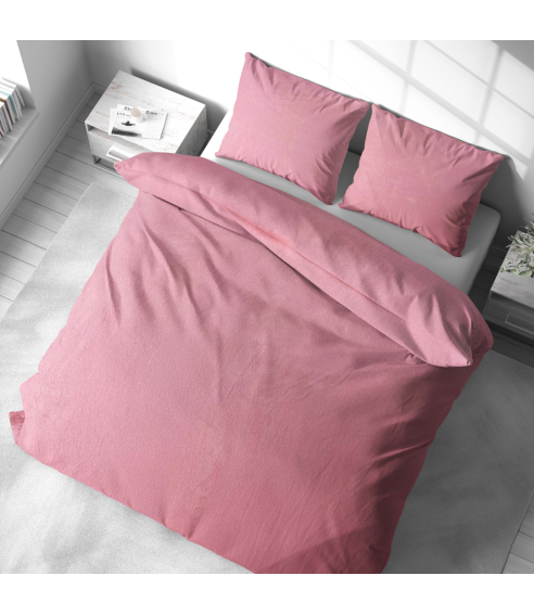 Pliušo patalynė „Minky Rose Solid“. Patalynės komplektai 200x220
