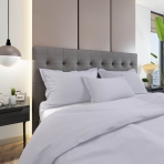 Premium satino pagalvės užvalkalas „Softness“. Pagalvių užvalkalai 50x70