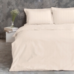 Premium satino pagalvių užvalkalai „Cornsilk“. Pagalvių užvalkalai 50x70