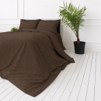 Premium satino patalynės komplektas „Brown“. Vienspalvė patalynė, 140x200 cm, 200x200 cm, 200x220 cm. Prabangus rudos spalvos patalynės komplektas, idealiai tinkantis rafinuotam ir šiltam miegamojo įvaizdžiui sukurti. Premium satino patalynės komplektas „Brown“. Vienspalvė patalynė, 140x200 cm, 200x200 cm, 200x220 cm. Prabangus rudos spalvos patalynės komplektas, idealiai tinkantis rafinuotam ir šiltam miegamojo įvaizdžiui sukurti.