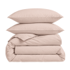 Premium satino patalynės komplektas „Classic coffee sateen“