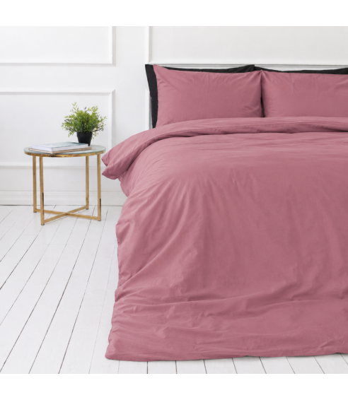 Premium satino patalynės komplektas „Grape sateen“. Satino patalynė