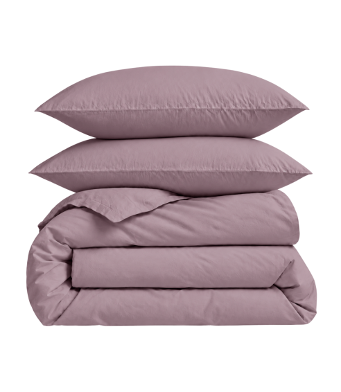 Premium satino patalynės komplektas „Grape sateen“. Satino patalynė