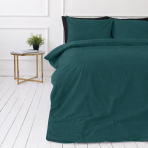 Premium satino patalynės komplektas „Green Sateen“. Vienspalvė patalynė, 140x200 cm, 200x200 cm, 200x220 cm. Elegantiškas vientisos tamsiai žalios spalvos patalynės komplektas. Premium satino patalynės komplektas „Green Sateen“. Vienspalvė patalynė, 140x200 cm, 200x200 cm, 200x220 cm. Elegantiškas vientisos tamsiai žalios spalvos patalynės komplektas.