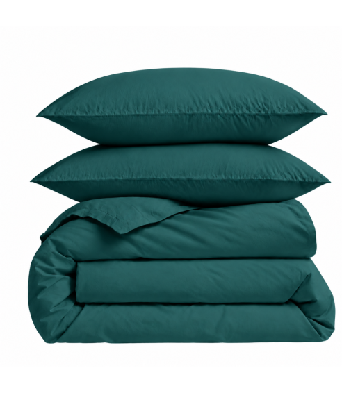 Premium satino patalynės komplektas „Green Sateen“. Satino patalynė