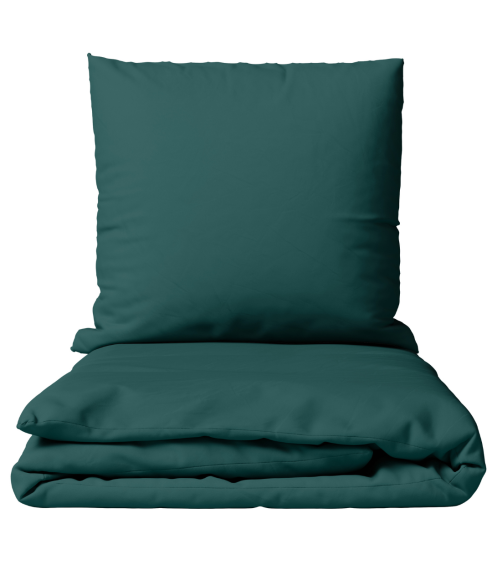 Premium satino patalynės komplektas „Green Satin“. Satino patalynė