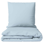 Premium satino patalynės komplektas „Light blue glow“. Patalynės komplektai 150x200, 140x200 cm, 150x200 cm, 160x200 cm, 180x200 cm, 200x200 cm, 200x220 cm, 220x240 cm