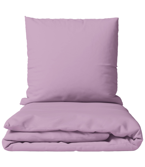 Premium satino patalynės komplektas „Lilac Sateen“. Satino patalynė