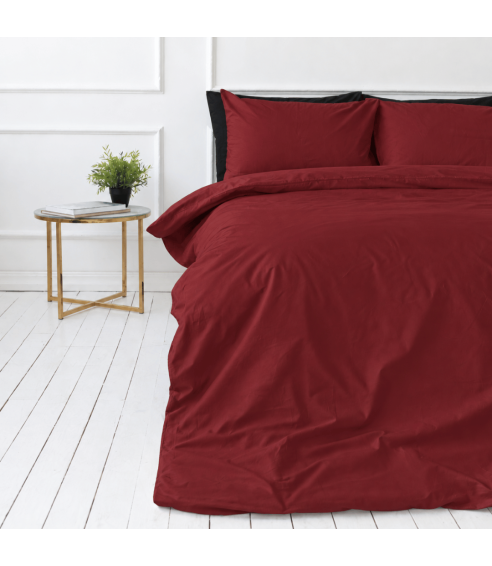 Premium satino patalynės komplektas „Sun-dried Tomato sateen“. Satino patalynė