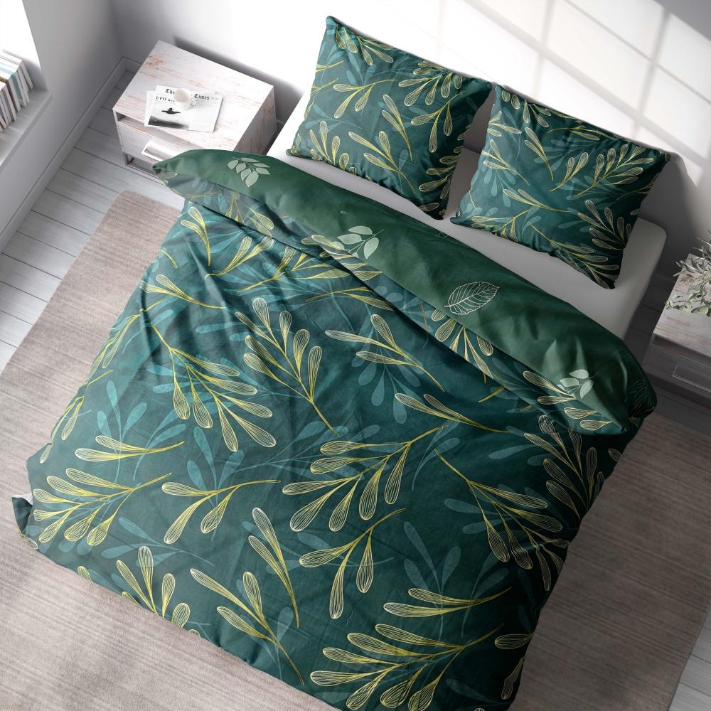Satino pagalvės užvalkalas „Premium Laurel“. Pagalvių užvalkalai 50x70
