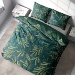 Satino pagalvės užvalkalas „Premium Laurel“. Pagalvių užvalkalai 50x70