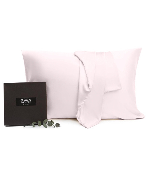 Šilkinis pagalvės užvalkalas „Luxe Pink“. Šilkiniai pagalvių užvalkalai