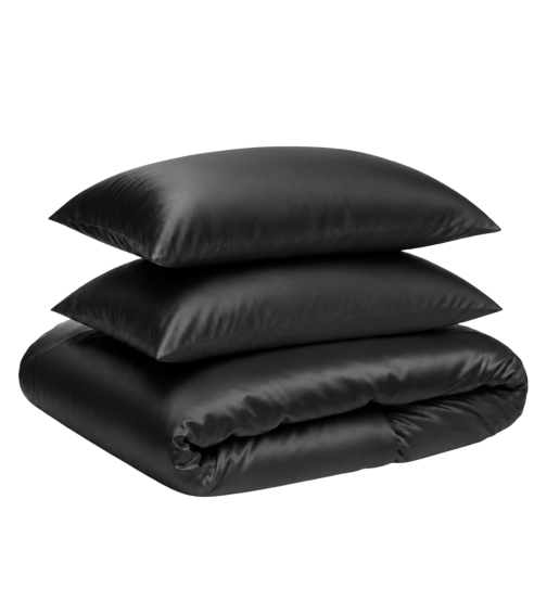 Šilkinis patalynės komplektas „Onyx Silk“. Patalynės komplektai 200x220