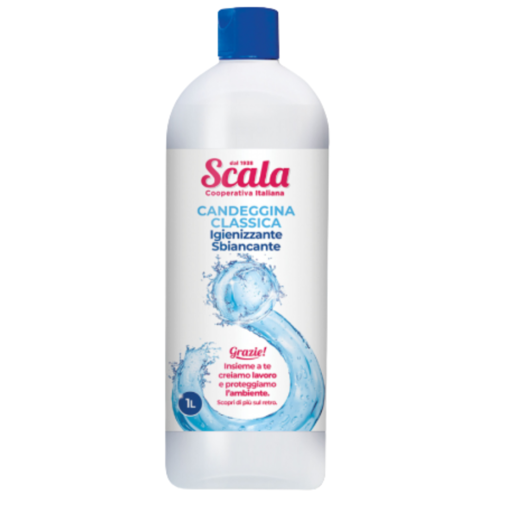 Skalbinių baliklis ,,Scala bleach". Valikliai. Skalbinių baliklis