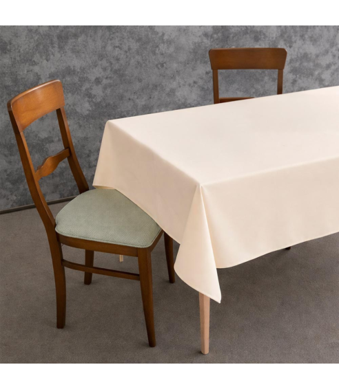 Staltiesė „Peach Calm Tablecloth“. Medvilninės staltiesės