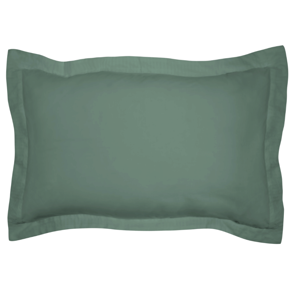 Tencelio pagalvės užvalkalas „Green“. Šilkiniai pagalvių užvalkalai