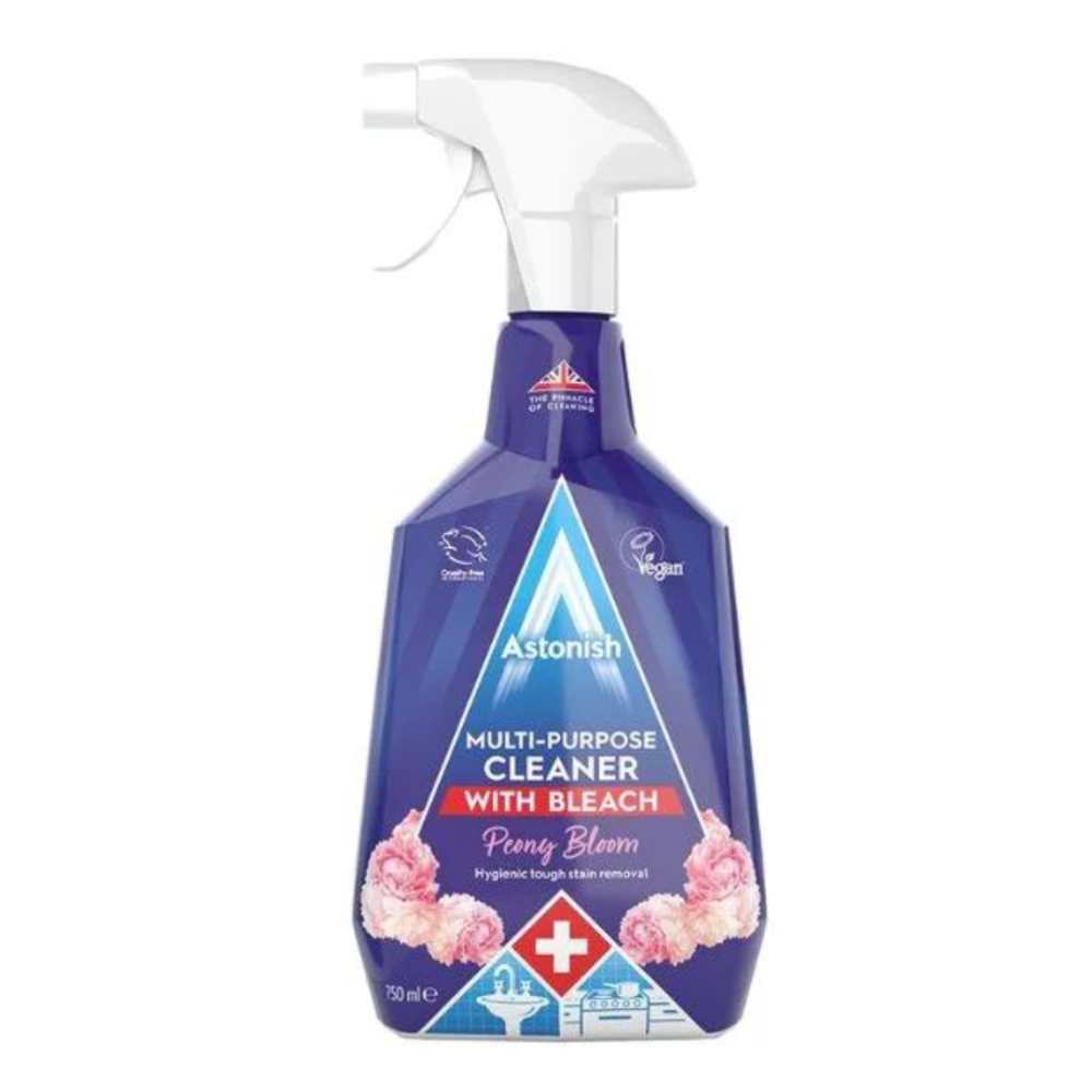 Universalus valiklis „Multi purpose cleaner peony“. Valikliai. Universalus valiklis: veiksmingas įvairiems paviršiams, be vargo pašalina purvą ir nešvarumus, palikdamas gaivų, švarų kvapą visuose namuose.