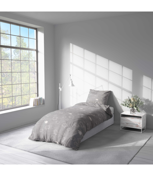 Viengulės patalynės komplektas „Lunar Sheep“. Vaikiška patalynė