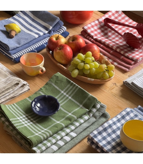 Virtuviniai rankšluosčiai „Farmhouse Kitchen Towel“. Šluostės