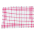 Virtuviniai rankšluosčiai „Pink Structure“. Rankšluosčiai, 43x64 cm. Minkštos rožinės spalvos virtuvės rankšluostis su žaismingais geometriniais motyvais.