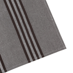 Virtuviniai rankšluosčiai „Urban Kitchen Towel“. Virtuviniai rankšluosčiai. Pilkai ruda virtuvinė šluostė su kontrastingų juostų dizainu