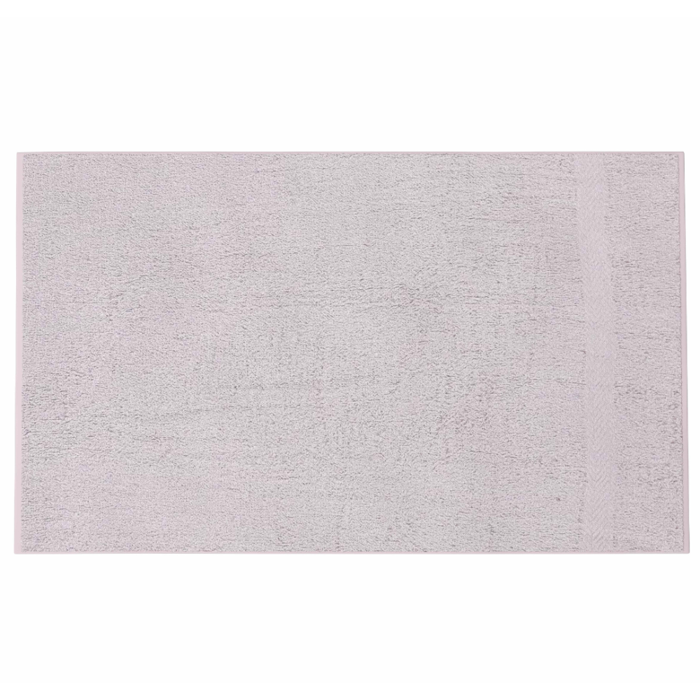 Vonios rankšluostis „Blush Economic Towel“. Rankšluosčiai, 60x35 cm, 100x45 cm. Pastelinio rožinio rankšluostis su elegantišku minimalistiniu stiliumi