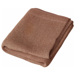 Vonios rankšluostis „Brown Economic Towel“. Rankšluosčiai, 60x35 cm, 100x45 cm. Rudas rankšluostis be raštų su subtilia juostele apačioje